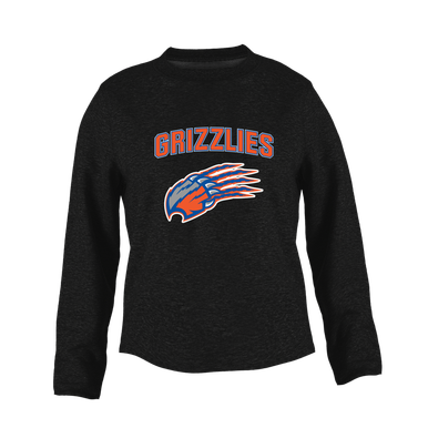 Grand Oaks Grizzlies Claw Mascot #6 Women's Sweatshirt