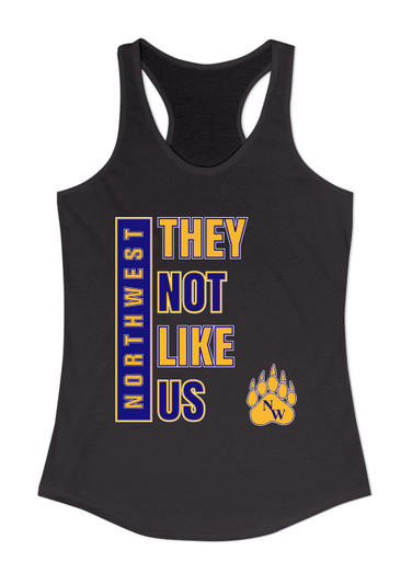 Northwest Grizzlies They Not Like Us #1 Women's Tank Top