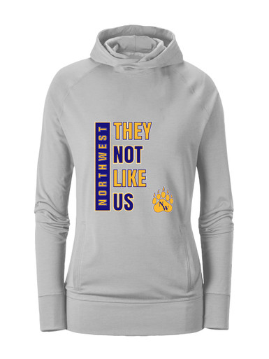 Northwest Grizzlies They Not Like Us #1 Women's Hoodie