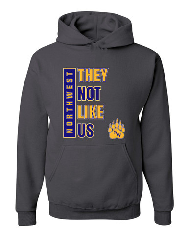 Northwest Grizzlies They Not Like Us #1 Men's Premium Hoodie