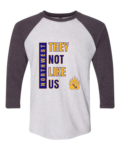 Northwest Grizzlies They Not Like Us #1 Men's Baseball T-Shirt