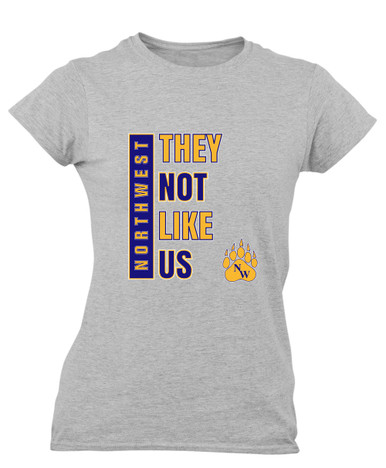 Northwest Grizzlies They Not Like Us #1 Women's Premium SS T-Shirt