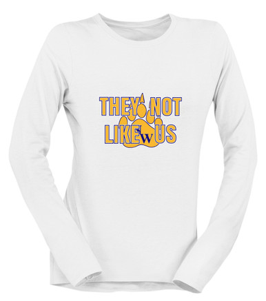 Northwest Grizzlies They Not Like Us #2 Women's LS T-Shirt