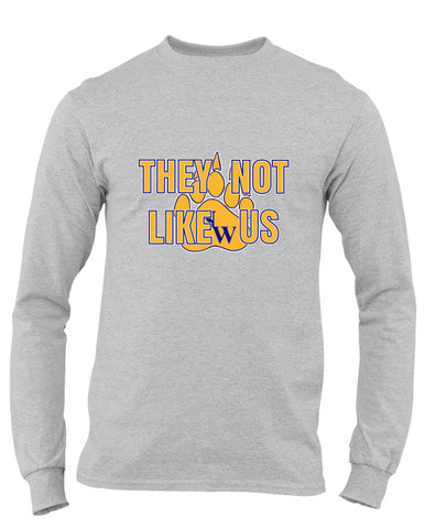 Northwest Grizzlies They Not Like Us #2 Men's Premium LS T-Shirt
