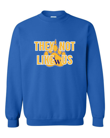 Northwest Grizzlies They Not Like Us #2 Men's Sweatshirt