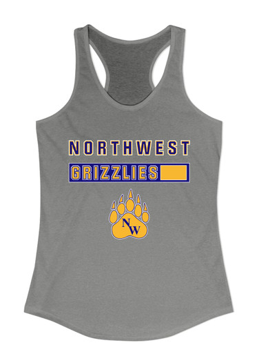 Northwest Grizzlies Mascot #7 Women's Tank Top