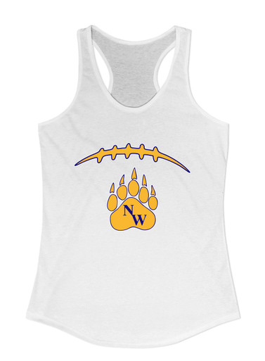 Northwest Grizzlies Football #2 Women's Tank Top