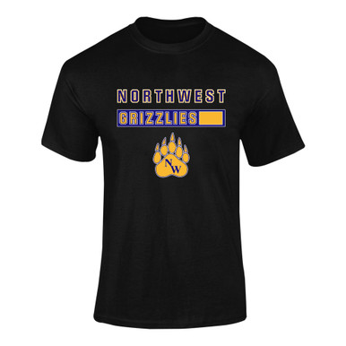 Northwest Grizzlies Mascot #7 Men's SS T-Shirt