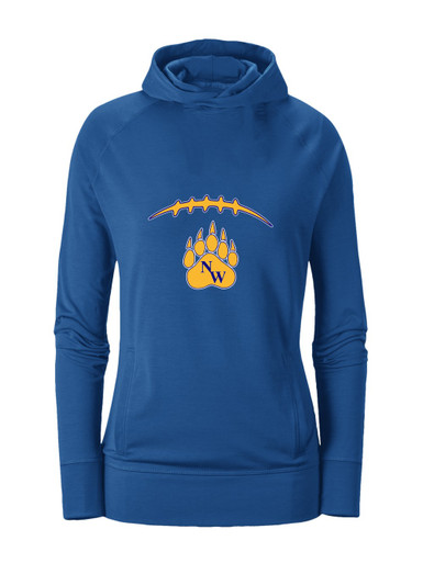 Northwest Grizzlies Football #2 Women's Hoodie