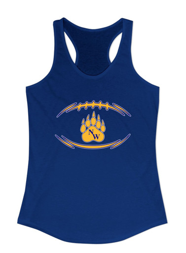 Northwest Grizzlies Football #3 Women's Tank Top