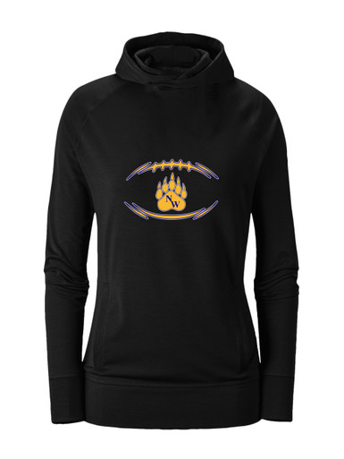 Northwest Grizzlies Football #3 Women's Hoodie