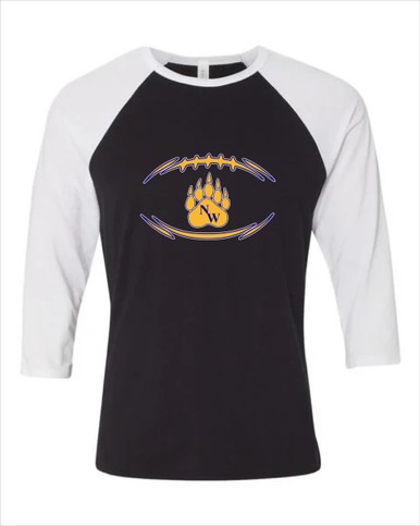 Northwest Grizzlies Football #3 Men's Baseball T-Shirt