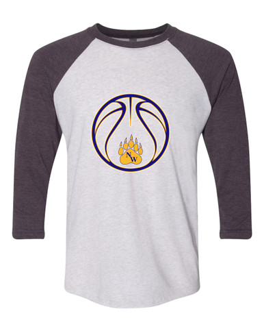 Northwest Grizzlies Basketball #2 Men's Baseball T-Shirt