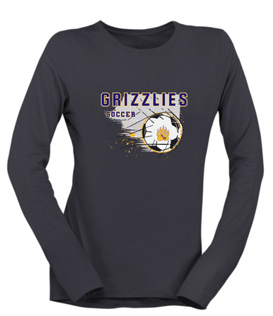 Northwest Grizzlies Soccer #2 Women's Premium LS T-Shirt