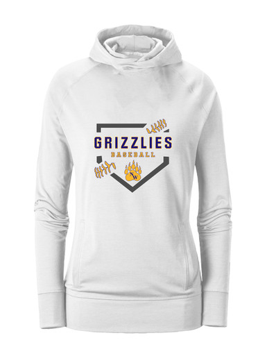 Northwest Grizzlies Baseball #2 Women's Hoodie