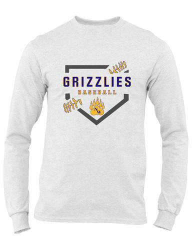 Northwest Grizzlies Baseball #2 Men's Premium LS T-Shirt