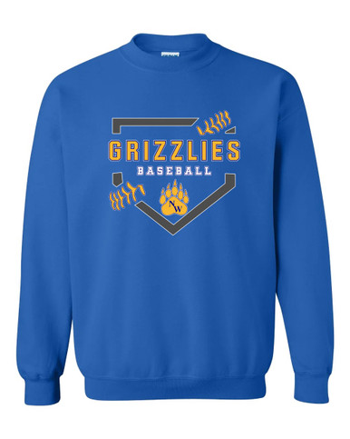 Northwest Grizzlies Baseball #2 Men's Sweatshirt