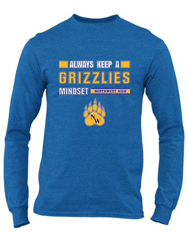 Northwest Grizzlies Mindset Men's Premium LS T-Shirt