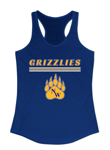 Northwest Grizzlies Mascot #8 Women's Tank Top