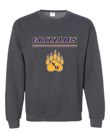 Northwest Grizzlies Mascot #8 Men's Sweatshirt