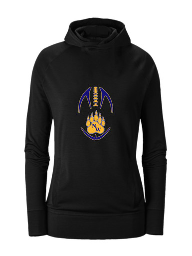 Northwest Grizzlies Football #4 Women's Hoodie