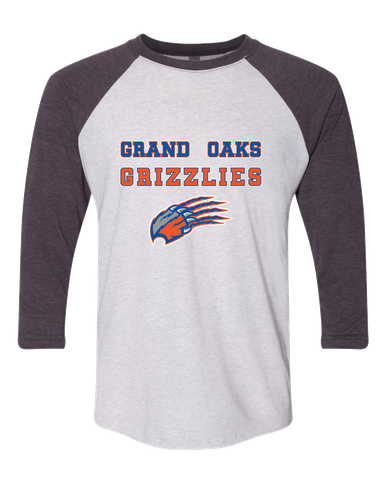 Grand Oaks Grizzlies Claw Spirit Women's Baseball T-Shirt