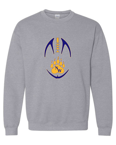 Northwest Grizzlies Football #4 Men's Sweatshirt