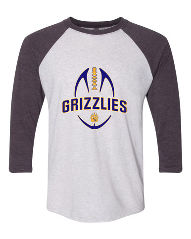Northwest Grizzlies Football #5 Women's Baseball T-Shirt