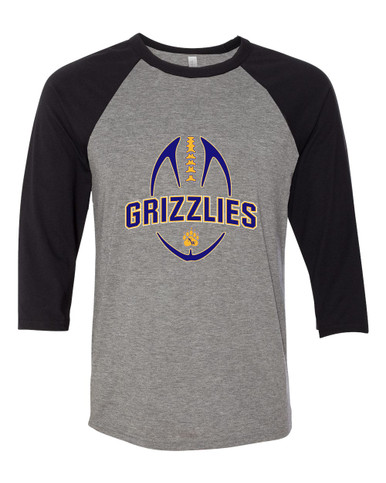 Northwest Grizzlies Football #5 Men's Baseball T-Shirt