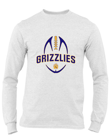 Northwest Grizzlies Football #5 Men's LS T-Shirt