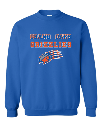 Grand Oaks Grizzlies Claw Spirit Men's Sweatshirt