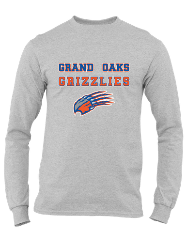 Grand Oaks Grizzlies Claw Spirit Men's Premium LS T-Shirt