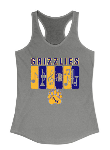 Northwest Grizzlies Band # 2 Women's Tank Top