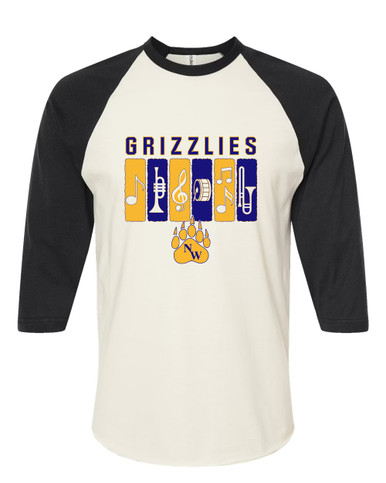 Northwest Grizzlies Band # 2 Men's Baseball T-Shirt