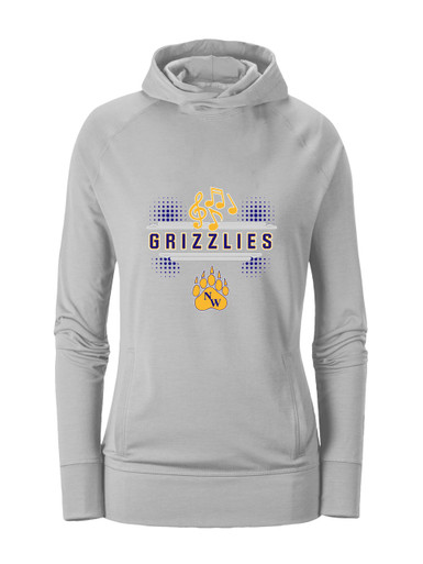 Northwest Grizzlies Band # 3 Women's Hoodie