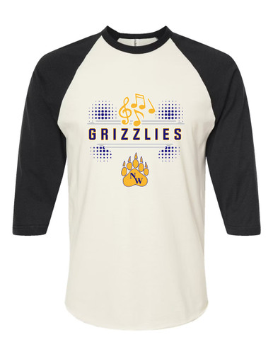 Northwest Grizzlies Band # 3 Women's Baseball T-Shirt