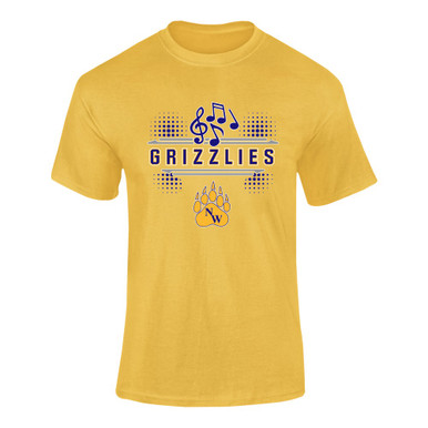 Northwest Grizzlies Band # 3 Men's SS T-Shirt