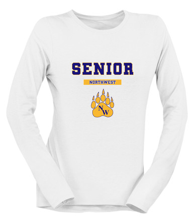 Northwest Grizzlies Senior #2 Women's LS T-Shirt