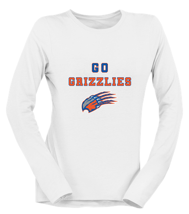 Grand Oaks Grizzlies Claw Go Team Women's LS T-Shirt
