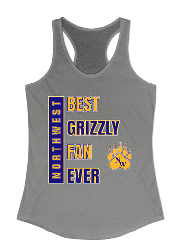 Northwest Grizzlies Best Grizzly Fan Women's Tank Top