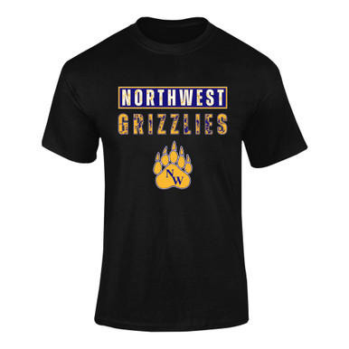 Northwest Grizzlies Mascot #9 Men's SS T-Shirt