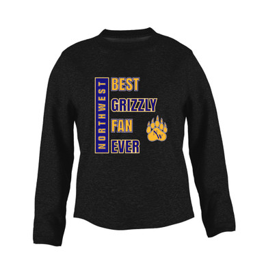Northwest Grizzlies Best Grizzly Fan Women's Sweatshirt