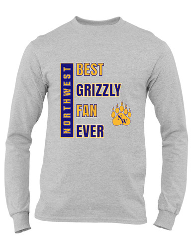 Northwest Grizzlies Best Grizzly Fan Men's Premium LS T-Shirt