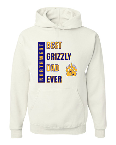 Northwest Grizzlies Best Grizzly Dad Men's Premium Hoodie