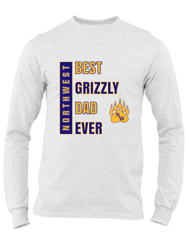 Northwest Grizzlies Best Grizzly Dad Men's Premium LS T-Shirt
