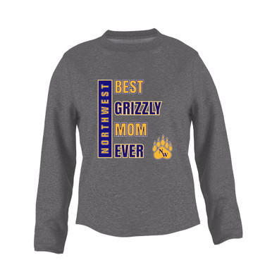 Northwest Grizzlies Best Grizzly Mom Women's Sweatshirt