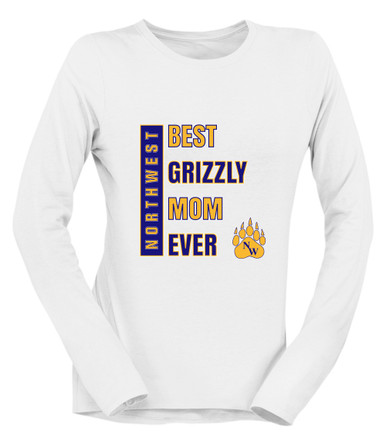 Northwest Grizzlies Best Grizzly Mom Women's Premium LS T-Shirt