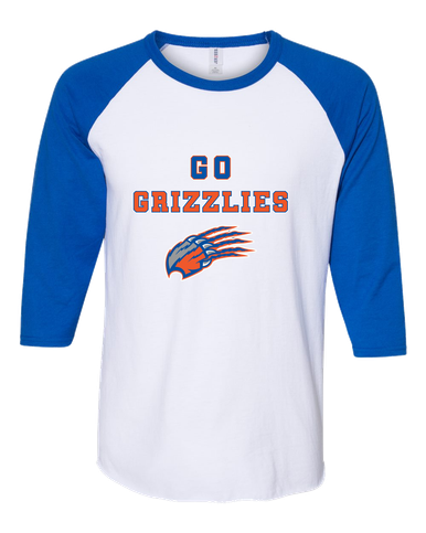 Grand Oaks Grizzlies Claw Go Team Men's Baseball T-Shirt