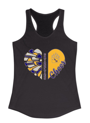 Northwest Grizzlies Heart Cheer Women's Tank Top
