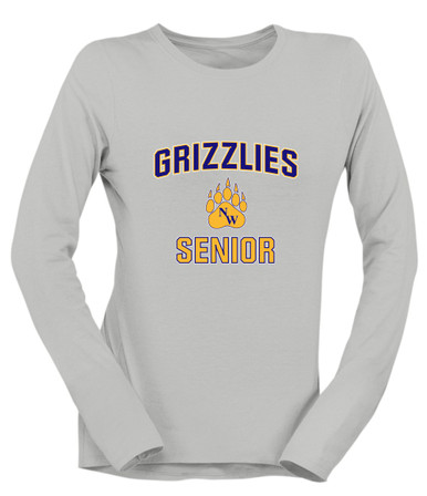 Northwest Grizzlies Senior #1 Women's Premium LS T-Shirt